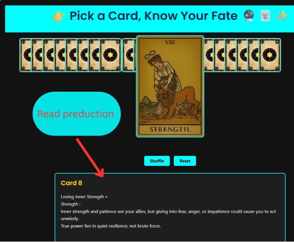 Tarot card reader (2)